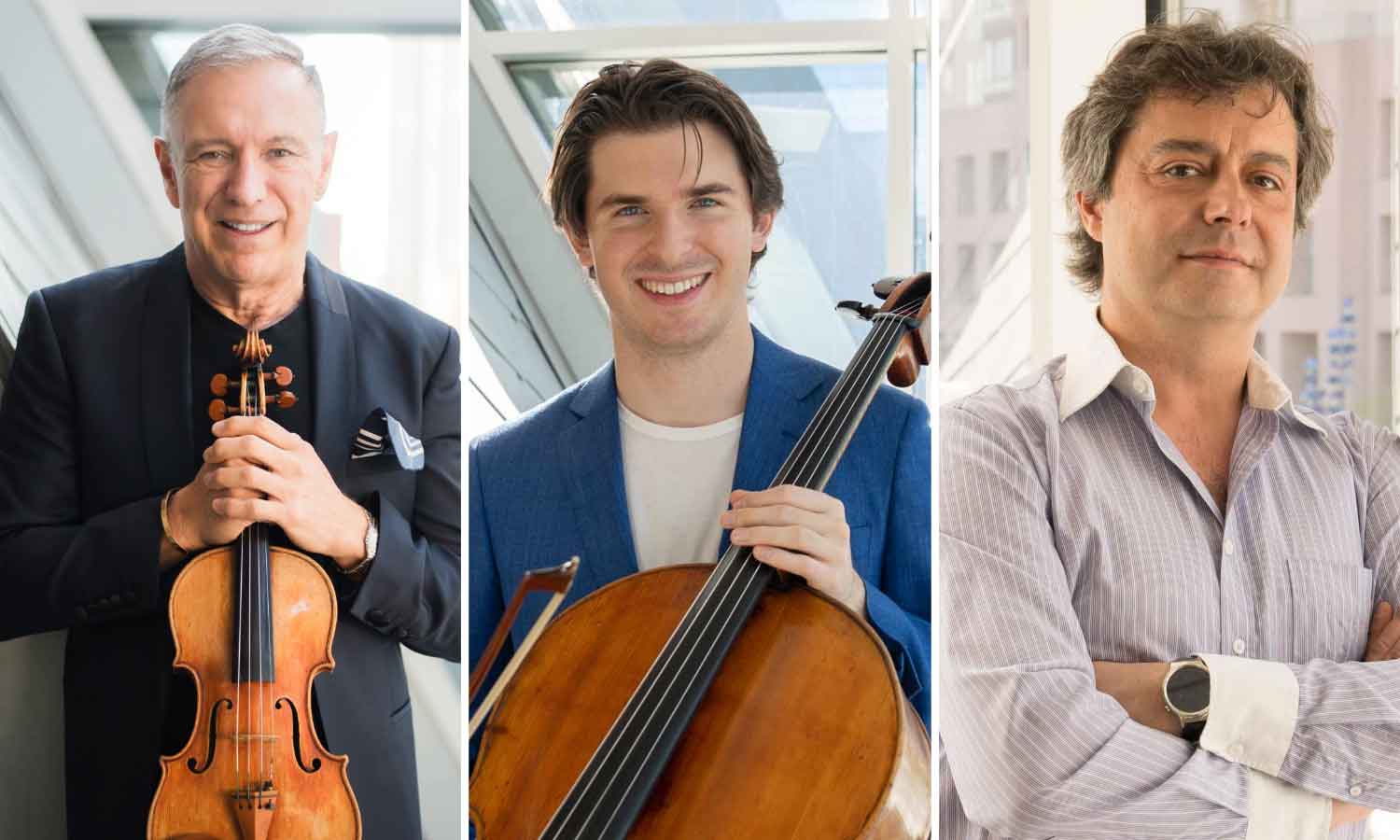 Faculty Recital: Henry Gronnier, Violin; Benjamin Lash, Cello; and Fabio Bidini, Piano