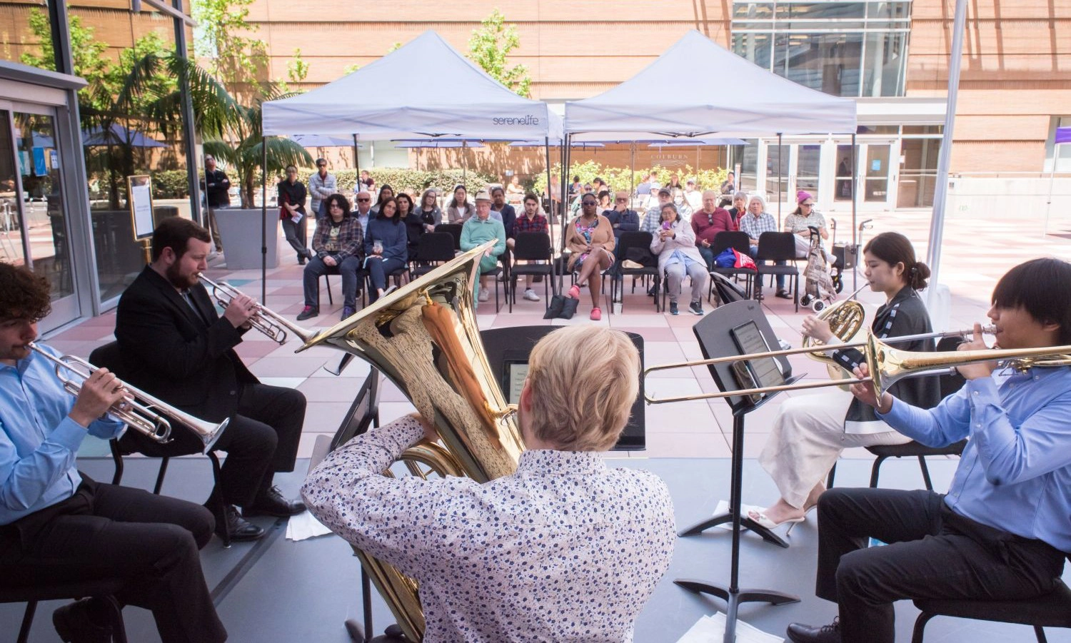 Lunchtime Concerts on the Plaza, presented with the DTLA Alliance