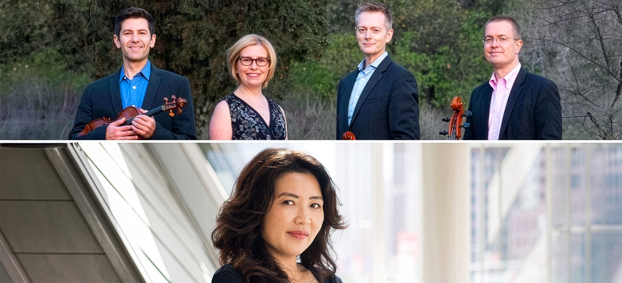 Faculty Recital: Fiato Quartet and Micah Yui, Piano